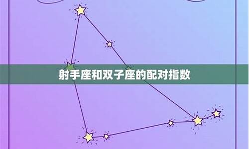 射手座星座配对指数_射手座星座配对指数排